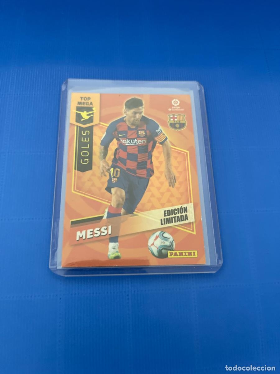 Coleccionismo cromos antiguos: Cromo de messi panini 2020 edici&oacute;n limitada - Foto 1