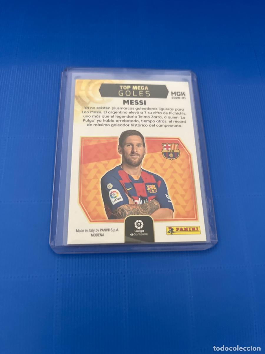 Coleccionismo cromos antiguos: Cromo de messi panini 2020 edici&oacute;n limitada - Foto 2