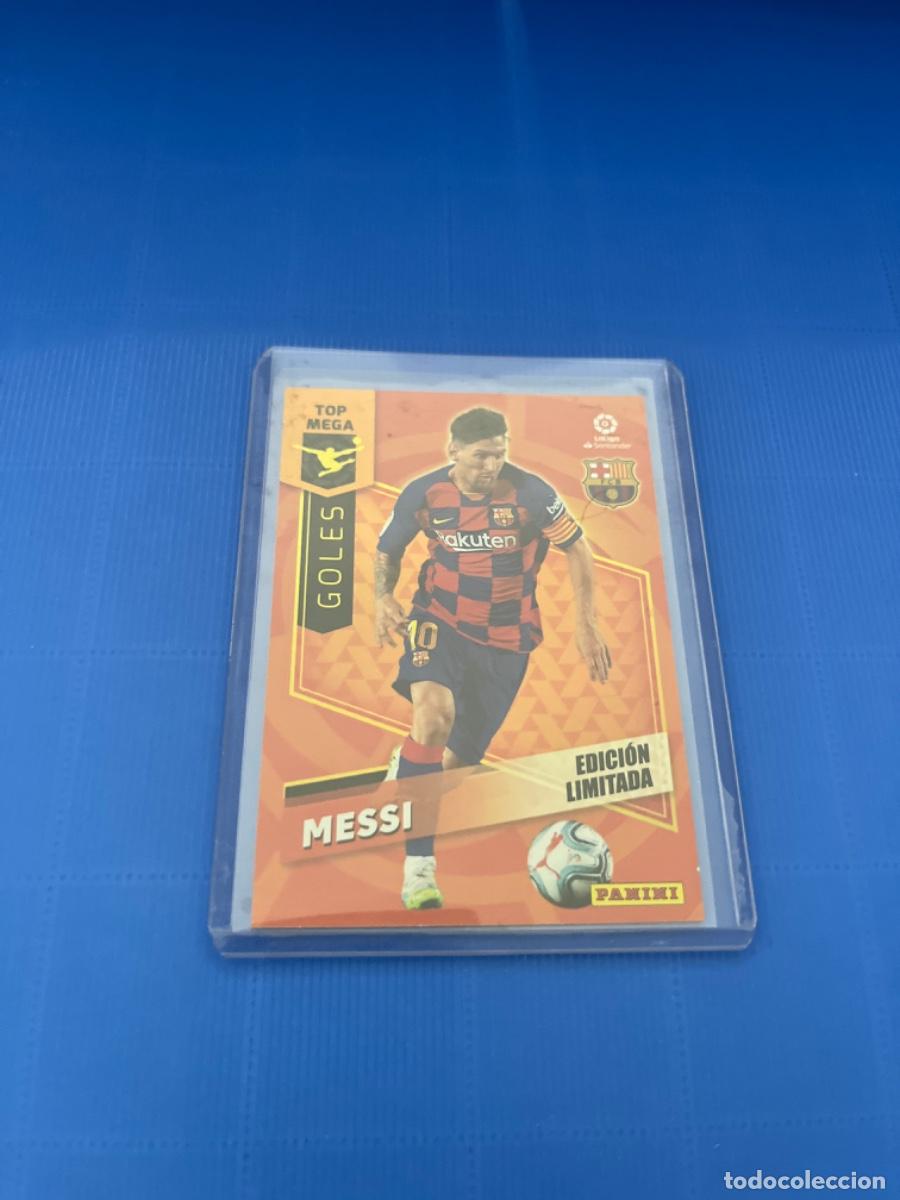 Coleccionismo cromos antiguos: Cromo de messi panini 2020 edici&oacute;n limitada - Foto 1