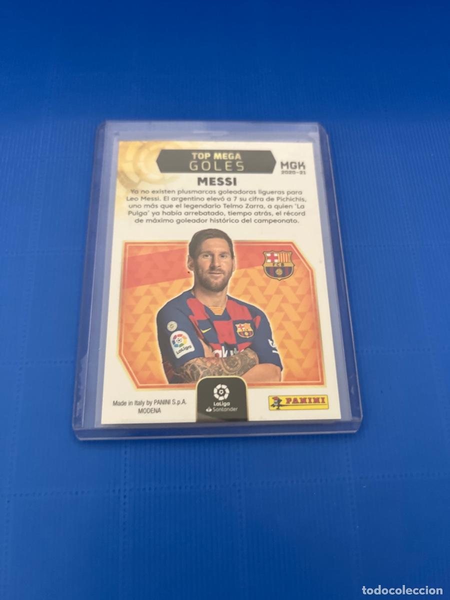 Coleccionismo cromos antiguos: Cromo de messi panini 2020 edici&oacute;n limitada - Foto 2