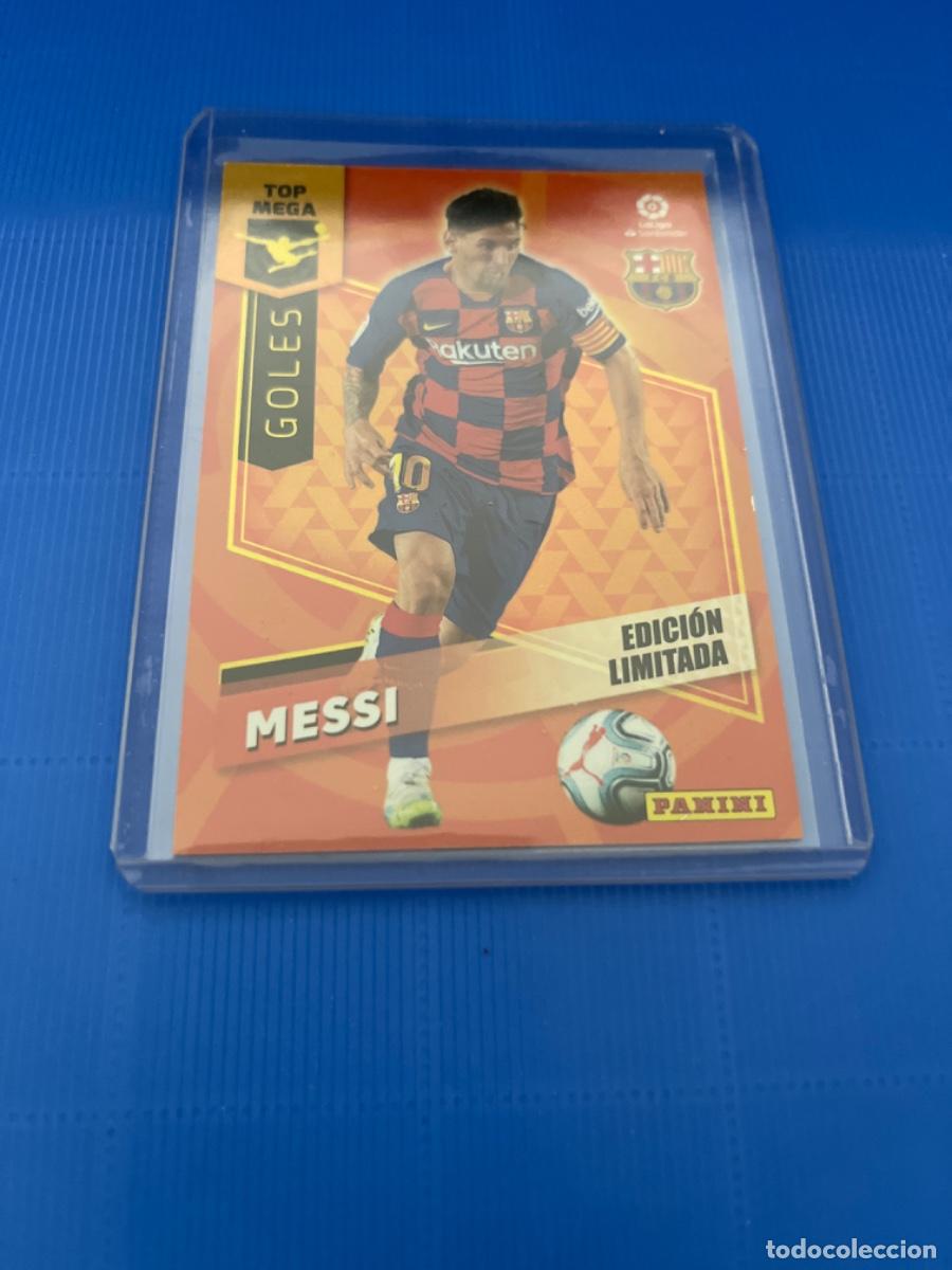 Coleccionismo cromos antiguos: Cromo de messi panini 2020 edici&oacute;n limitada - Foto 1