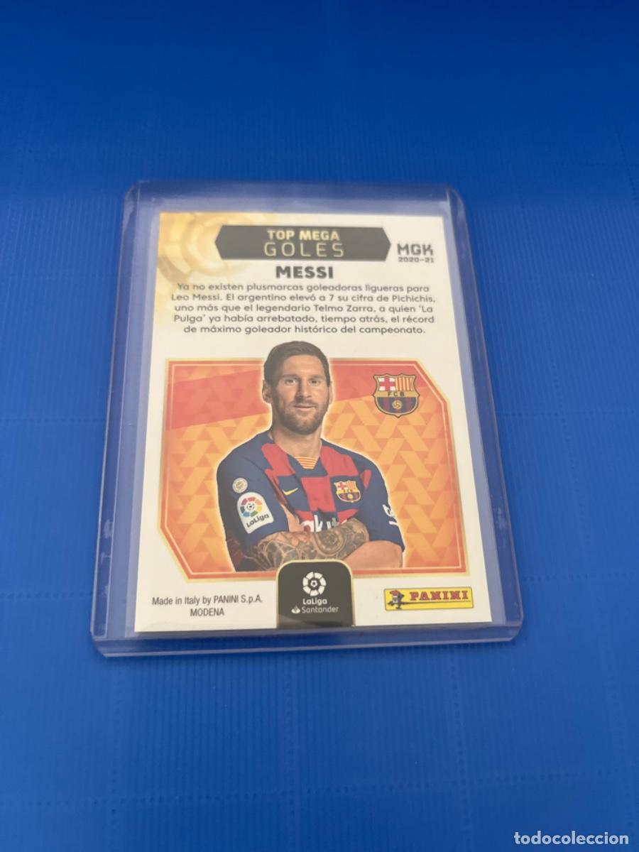 Coleccionismo cromos antiguos: Cromo de messi panini 2020 edici&oacute;n limitada - Foto 2