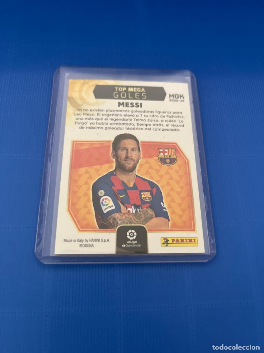 Coleccionismo cromos antiguos: Cromo de messi panini 2020 edici&oacute;n limitada - Foto 2