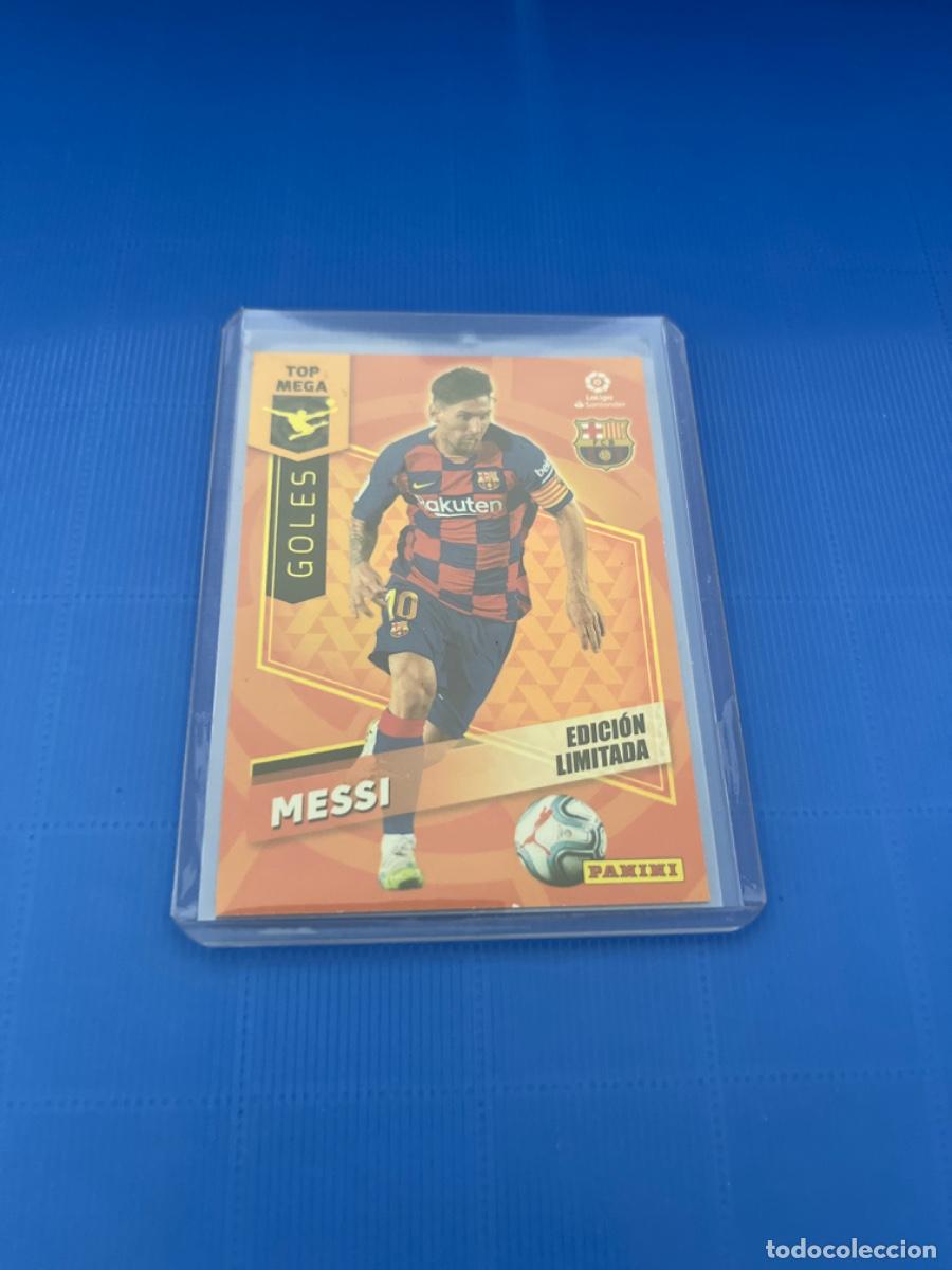 Coleccionismo cromos antiguos: Cromo de messi panini 2020 edici&oacute;n limitada - Foto 1