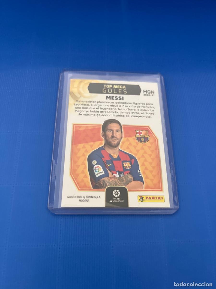 Coleccionismo cromos antiguos: Cromo de messi panini 2020 edici&oacute;n limitada - Foto 2