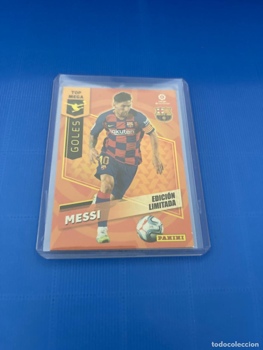 Coleccionismo cromos antiguos: Cromo de messi panini 2020 edici&oacute;n limitada - Foto 1