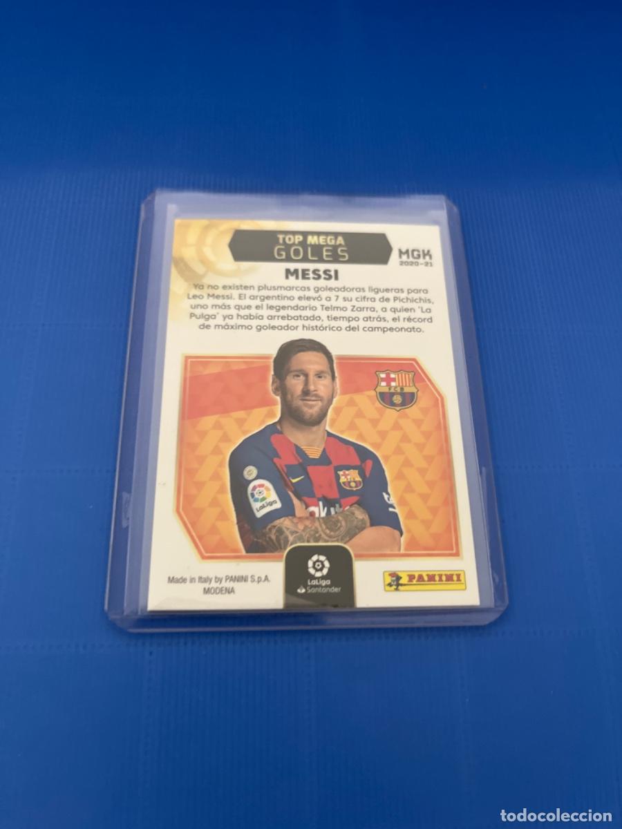 Coleccionismo cromos antiguos: Cromo de messi panini 2020 edici&oacute;n limitada - Foto 2