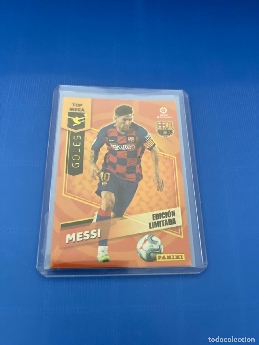 Coleccionismo cromos antiguos: Cromo de messi panini 2020 edici&oacute;n limitada - Foto 1
