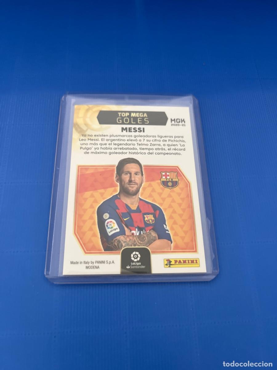 Coleccionismo cromos antiguos: Cromo de messi panini 2020 edici&oacute;n limitada - Foto 2