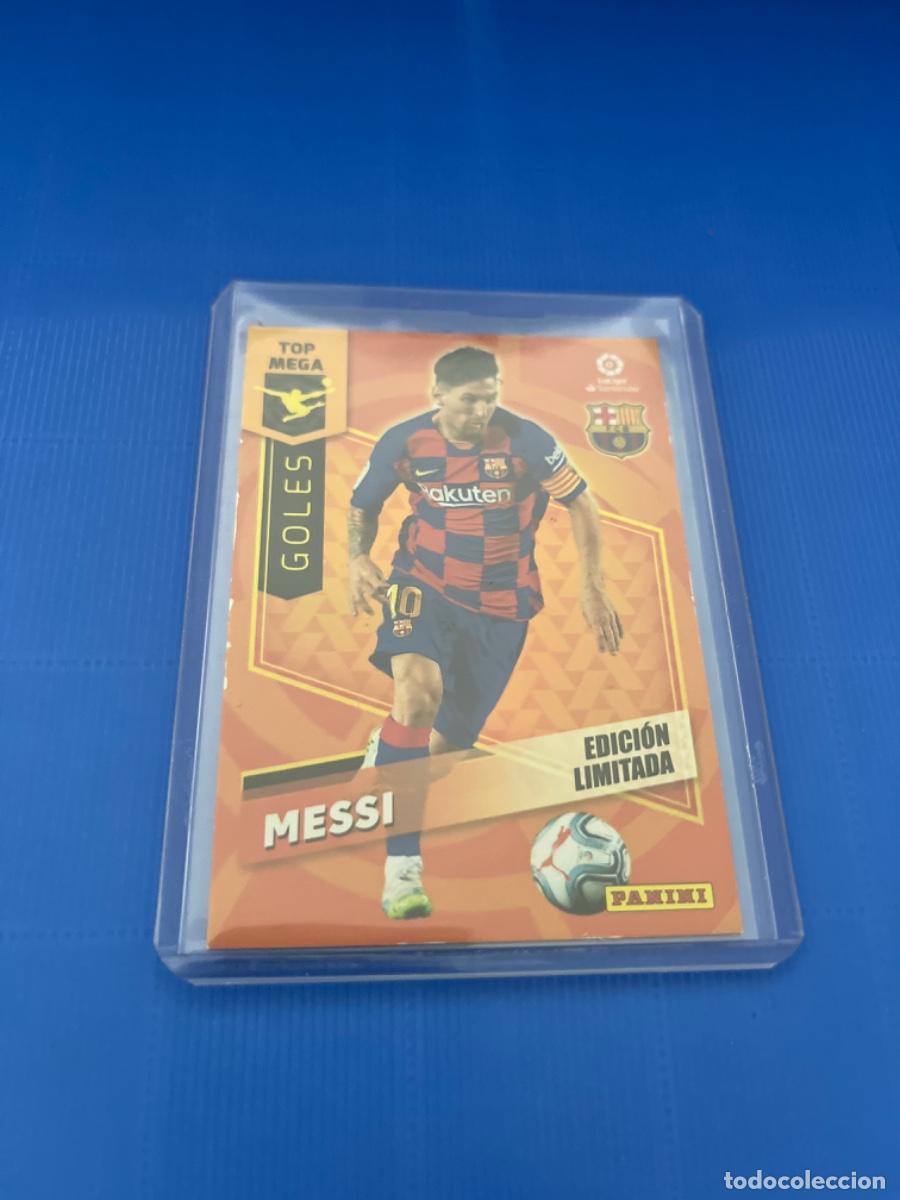 Coleccionismo cromos antiguos: Cromo de messi panini 2020 edici&oacute;n limitada - Foto 1