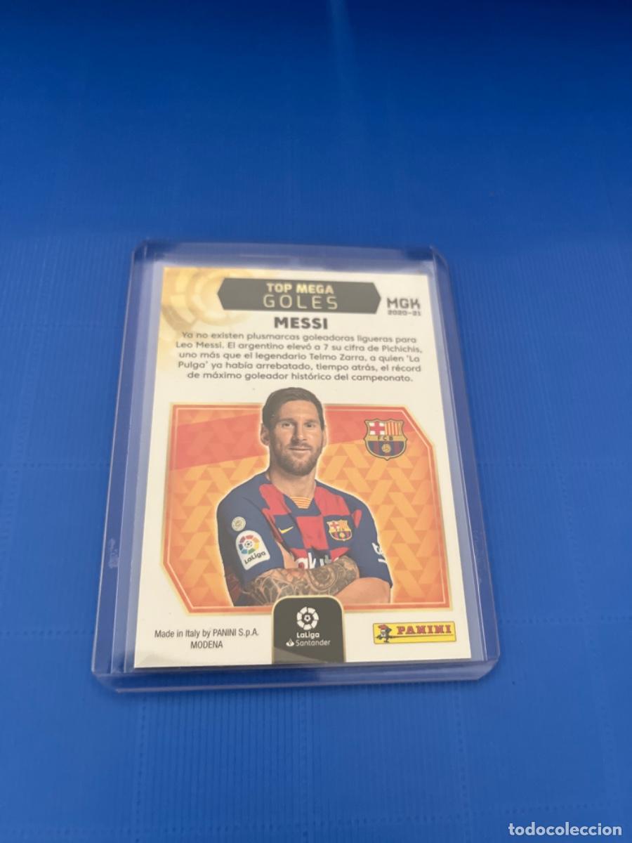 Coleccionismo cromos antiguos: Cromo de messi panini 2020 edici&oacute;n limitada - Foto 2
