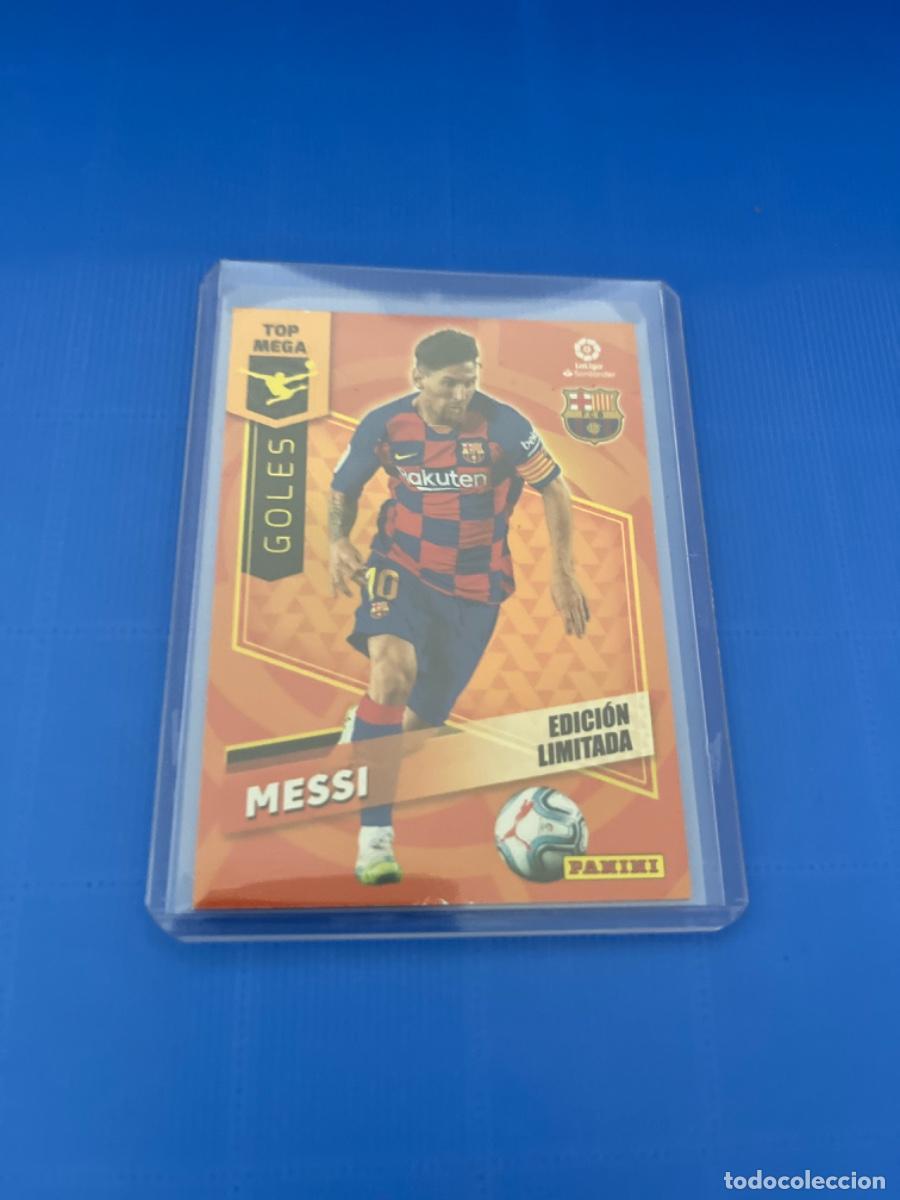 Coleccionismo cromos antiguos: Cromo de messi panini 2020 edici&oacute;n limitada - Foto 1