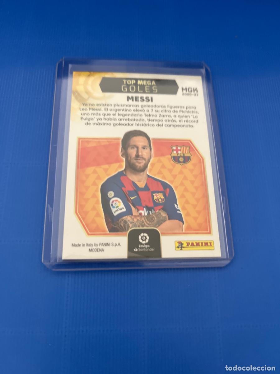 Coleccionismo cromos antiguos: Cromo de messi panini 2020 edici&oacute;n limitada - Foto 2
