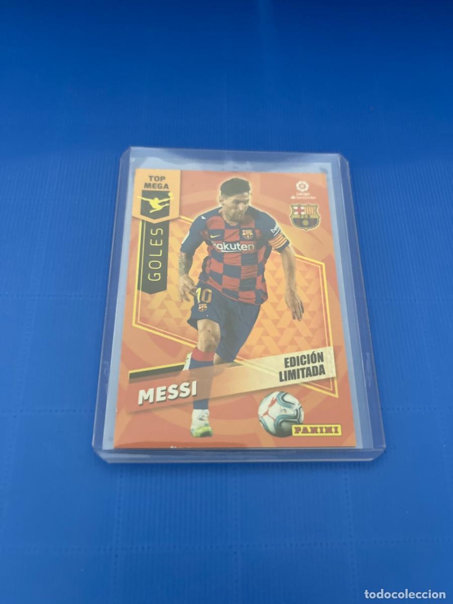 Coleccionismo cromos antiguos: Cromo de messi panini 2020 edici&oacute;n limitada - Foto 1