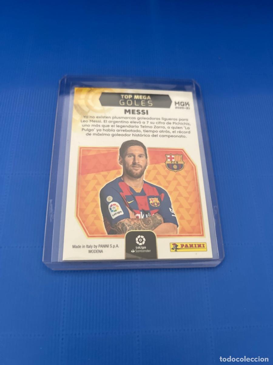 Coleccionismo cromos antiguos: Cromo de messi panini 2020 edici&oacute;n limitada - Foto 2