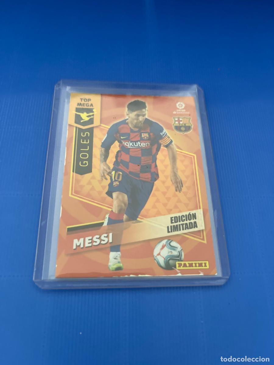Coleccionismo cromos antiguos: Cromo de messi panini 2020 edici&oacute;n limitada - Foto 1