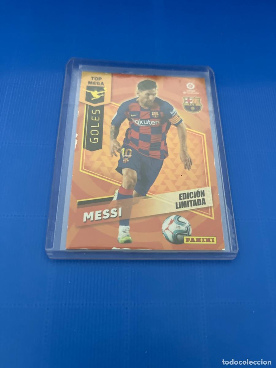 Coleccionismo cromos antiguos: Cromo de messi panini 2020 edici&oacute;n limitada - Foto 1