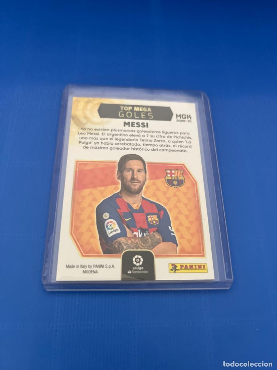 Coleccionismo cromos antiguos: Cromo de messi panini 2020 edici&oacute;n limitada - Foto 2