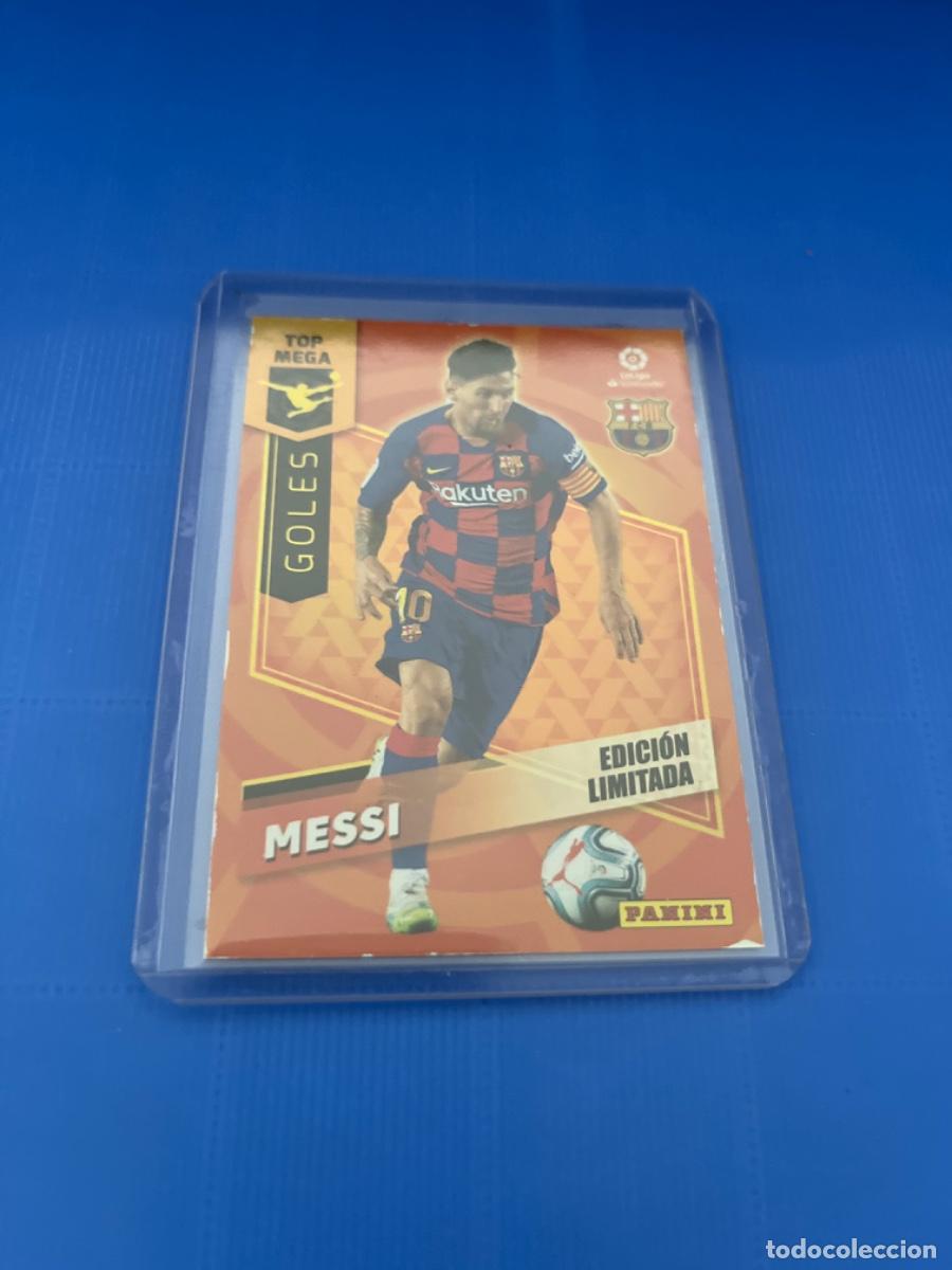 Coleccionismo cromos antiguos: Cromo de messi panini 2020 edici&oacute;n limitada - Foto 1