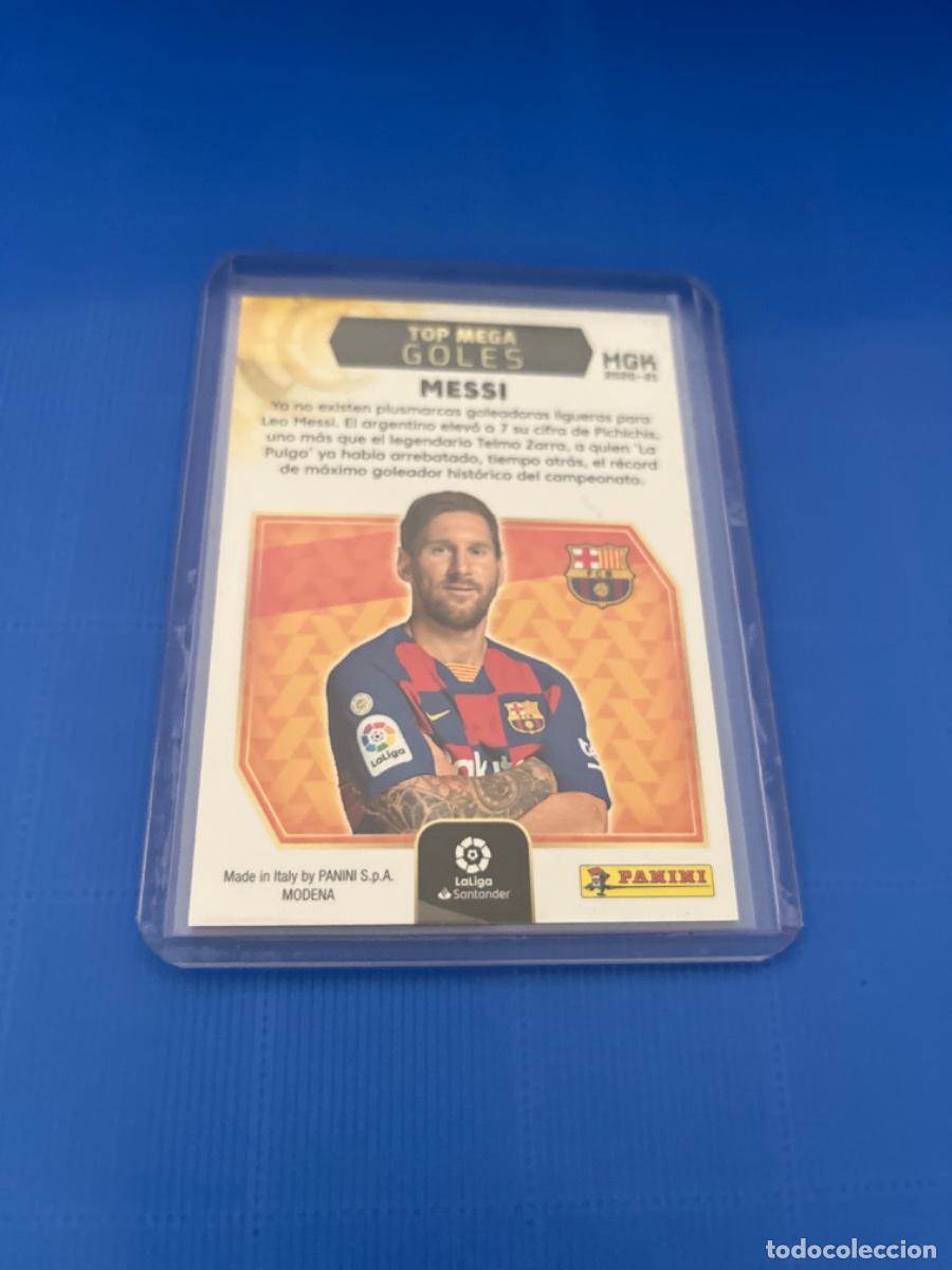 Coleccionismo cromos antiguos: Cromo de messi panini 2020 edici&oacute;n limitada - Foto 2