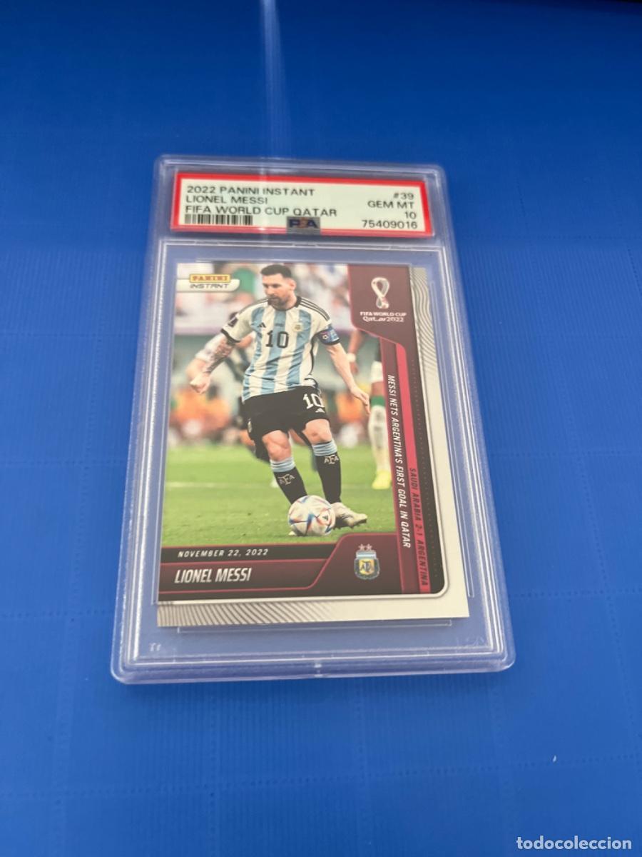 Coleccionismo cromos antiguos: Cromo de Messi panini instant 39 - Foto 1