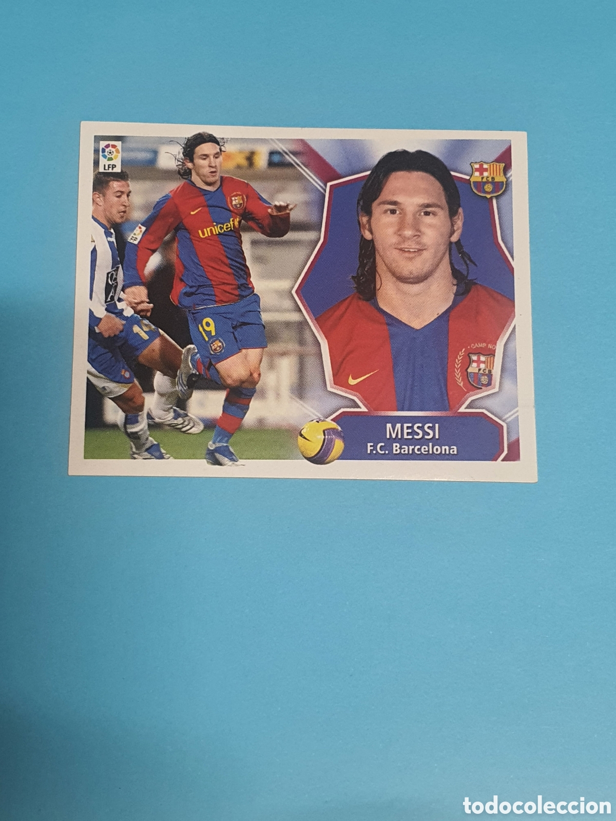 Coleccionismo cromos antiguos: Messi ediciones &eacute;ste 2008-09 totalmente nuevo - Foto 1