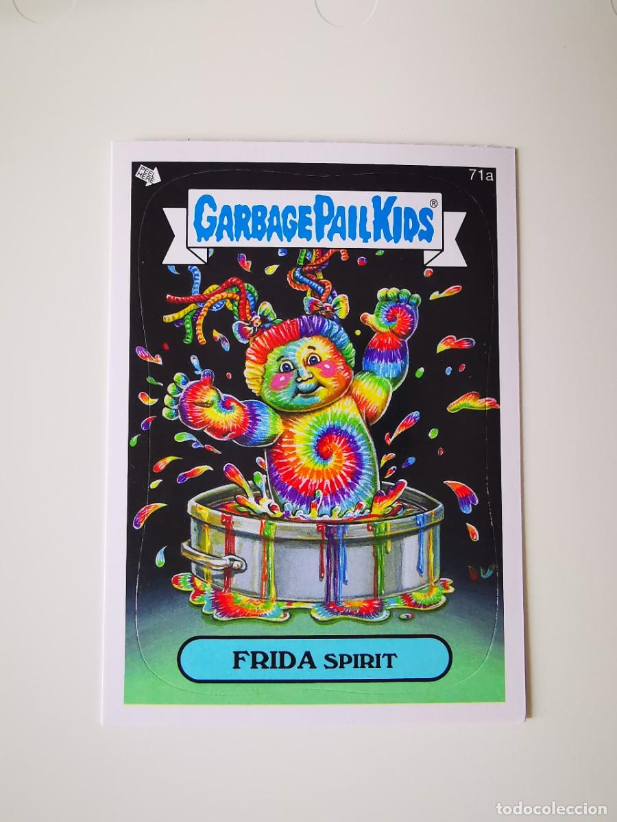 Cromo Card New Series 2 Pandilla Basura USA Gpk Garbage Pail Kids Topps 71A Frida Spirit