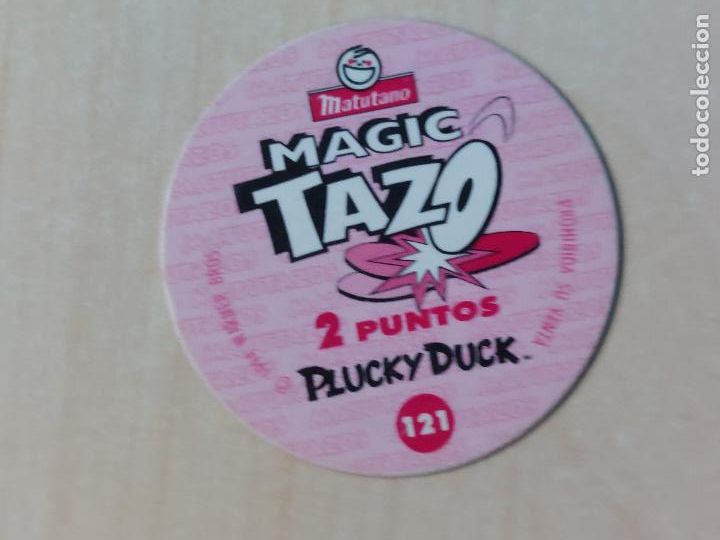 Coleccionismo cromos antiguos: N&ordm; 121 - TAZO SERIE ROSA MAGIC - MATUTANO 1994 - Foto 2