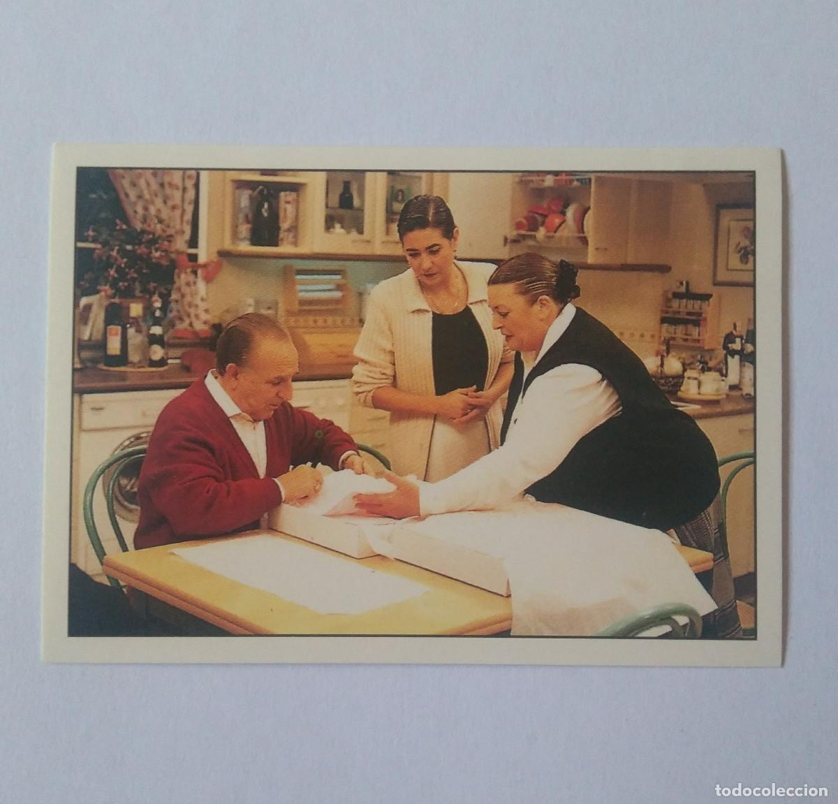 Coleccionismo Cromos antiguos: cromo pegatina medico familia emilio aragon sticker panini serie tv telecinco 130 juani abuelo