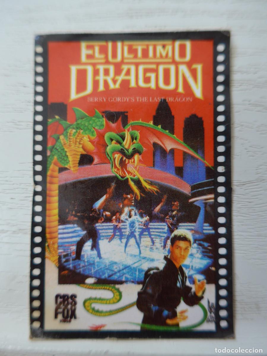 Coleccionismo cromos antiguos: CROMO PHOSKITOS VIDEOCROMO EL ULTIMO DRAGON - Foto 1