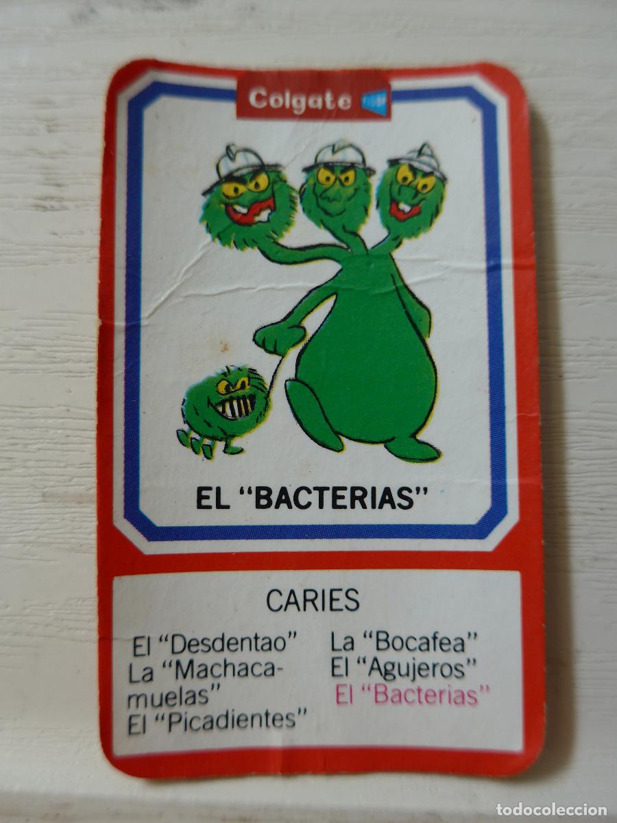 Sammeln alte Sammelbilder: CROMO COLGATE - EL BACTERIAS