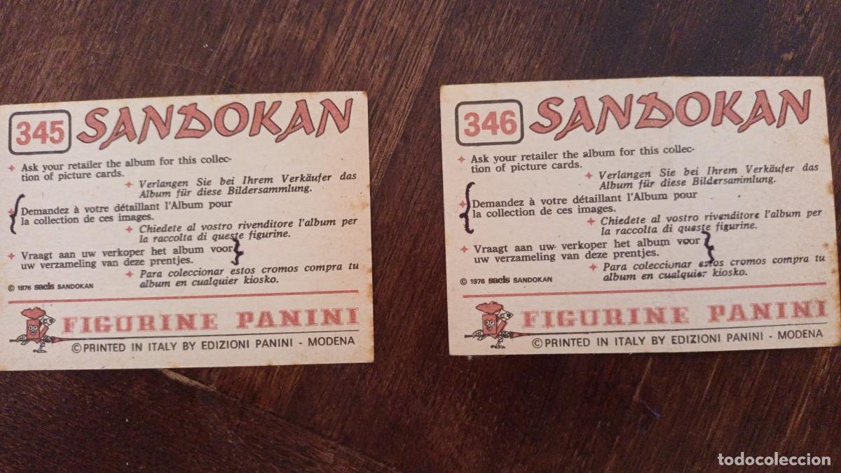 Coleccionismo cromos antiguos: CROMOS SANDOKAN,DE FIGURINE PANINI - Foto 6