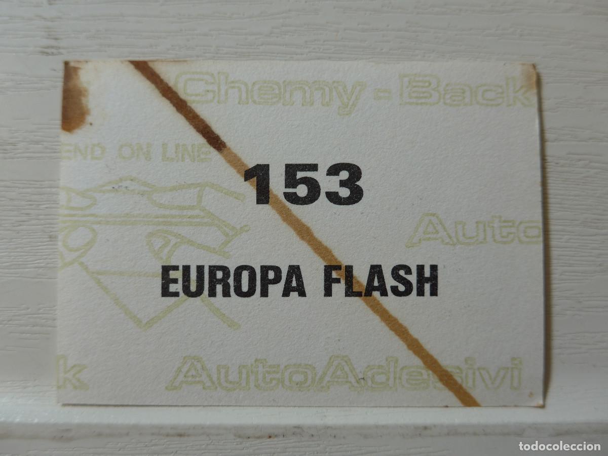 Coleccionismo cromos antiguos: CROMO EUROPA FLASH N&ordm; 153 - Foto 2