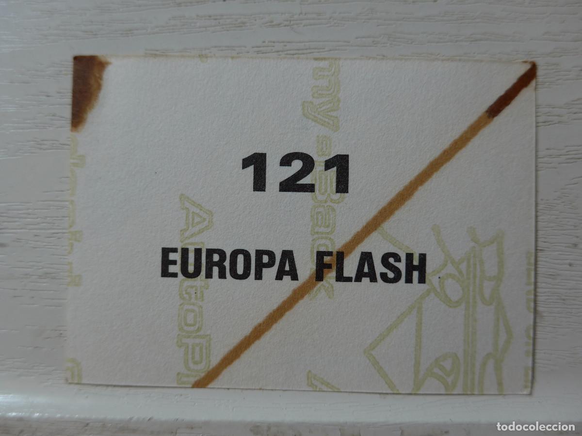 Coleccionismo cromos antiguos: CROMO EUROPA FLASH N&ordm; 121 - Foto 2