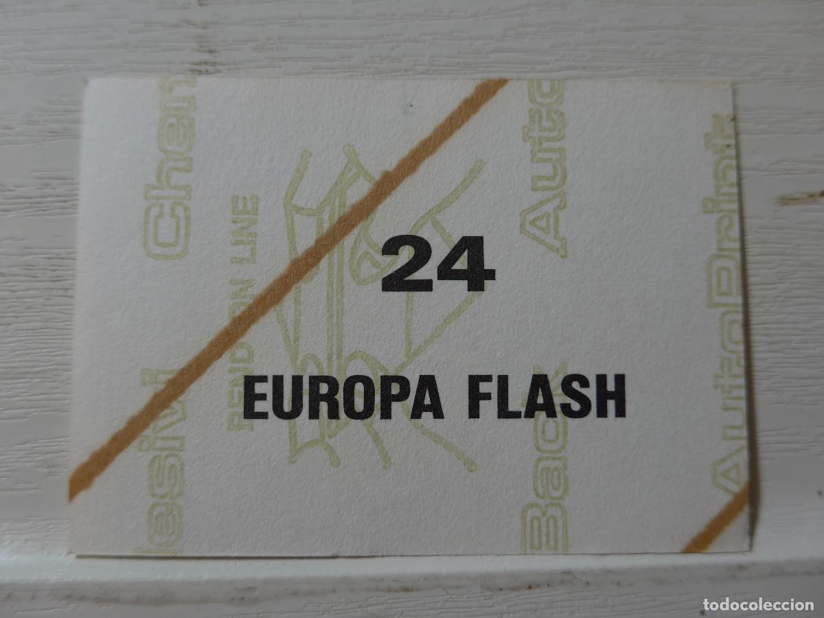 Coleccionismo cromos antiguos: CROMO EUROPA FLASH N&ordm; 24 - Foto 2