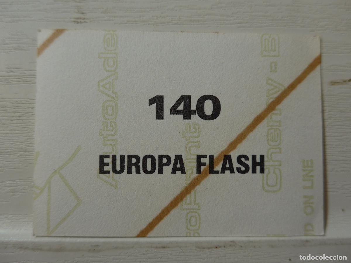 Coleccionismo cromos antiguos: CROMO EUROPA FLASH N&ordm; 140 - Foto 2