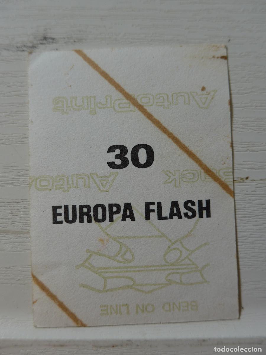 Coleccionismo cromos antiguos: CROMO EUROPA FLASH N&ordm; 30 - Foto 2