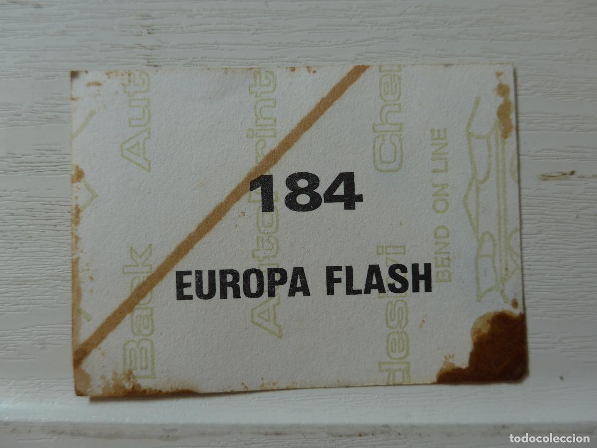 Coleccionismo cromos antiguos: CROMO EUROPA FLASH N&ordm; 184 - Foto 2