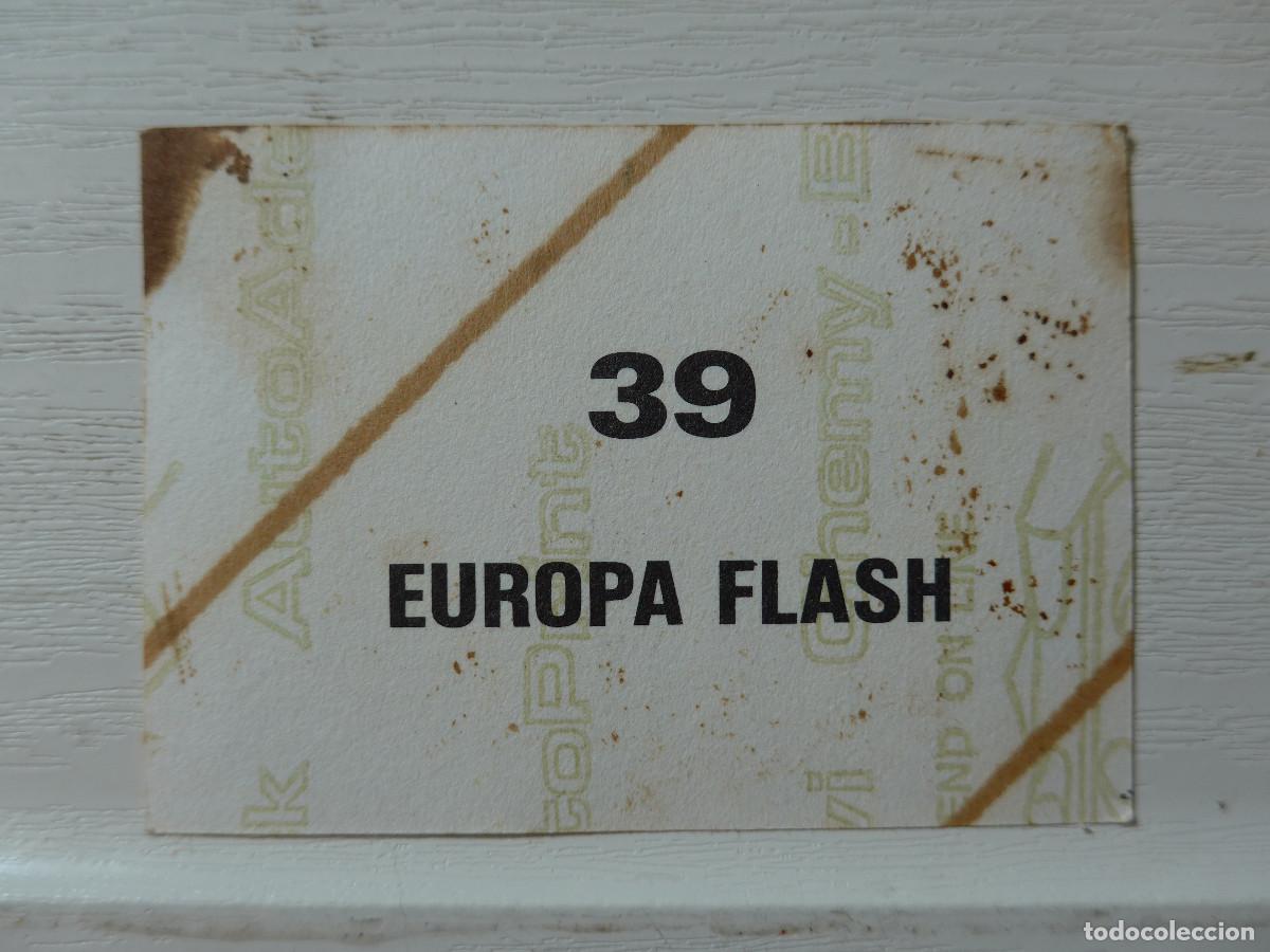 Coleccionismo cromos antiguos: CROMO EUROPA FLASH N&ordm; 39 - Foto 2