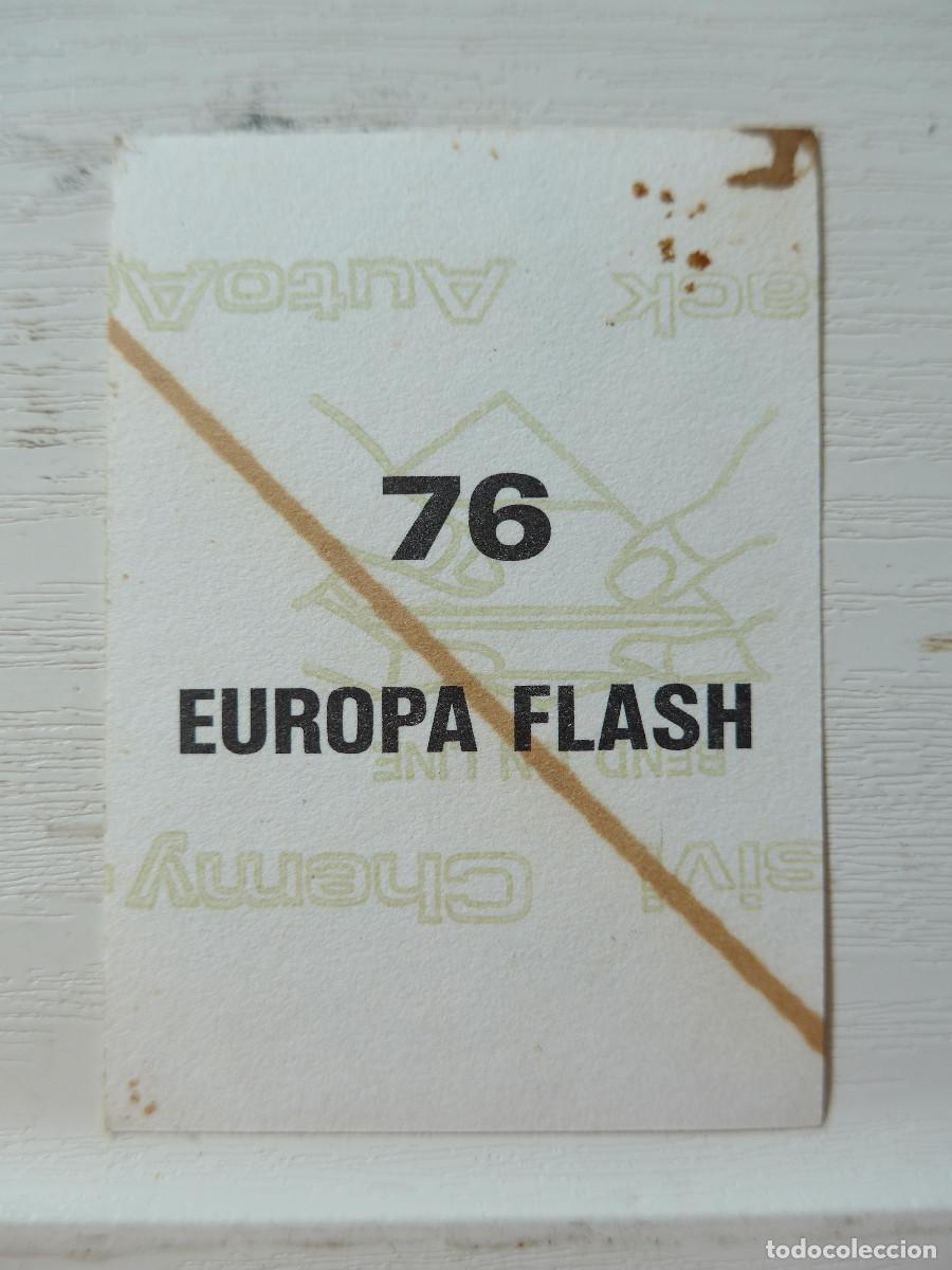 Coleccionismo cromos antiguos: CROMO EUROPA FLASH N&ordm; 76 - Foto 2