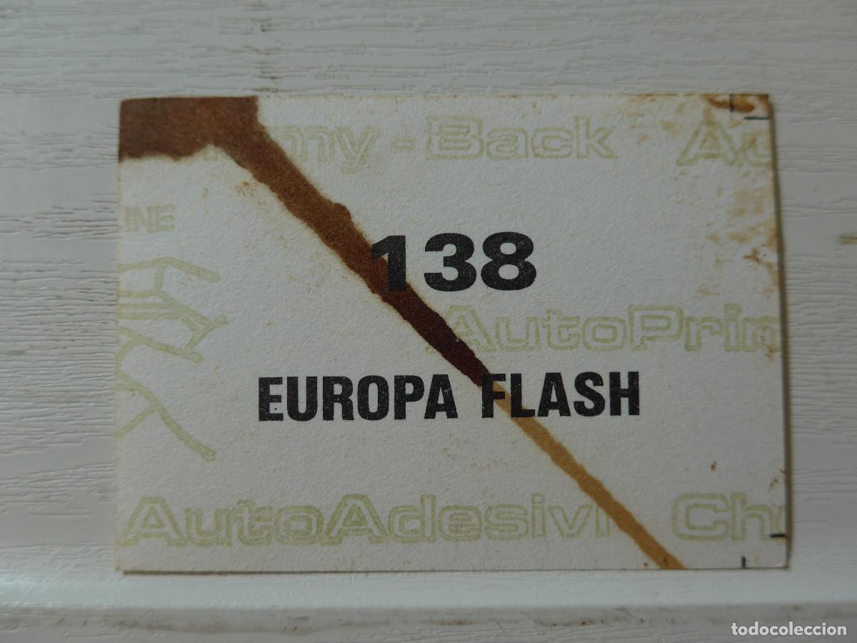 Coleccionismo cromos antiguos: CROMO EUROPA FLASH N&ordm; 138 - Foto 2