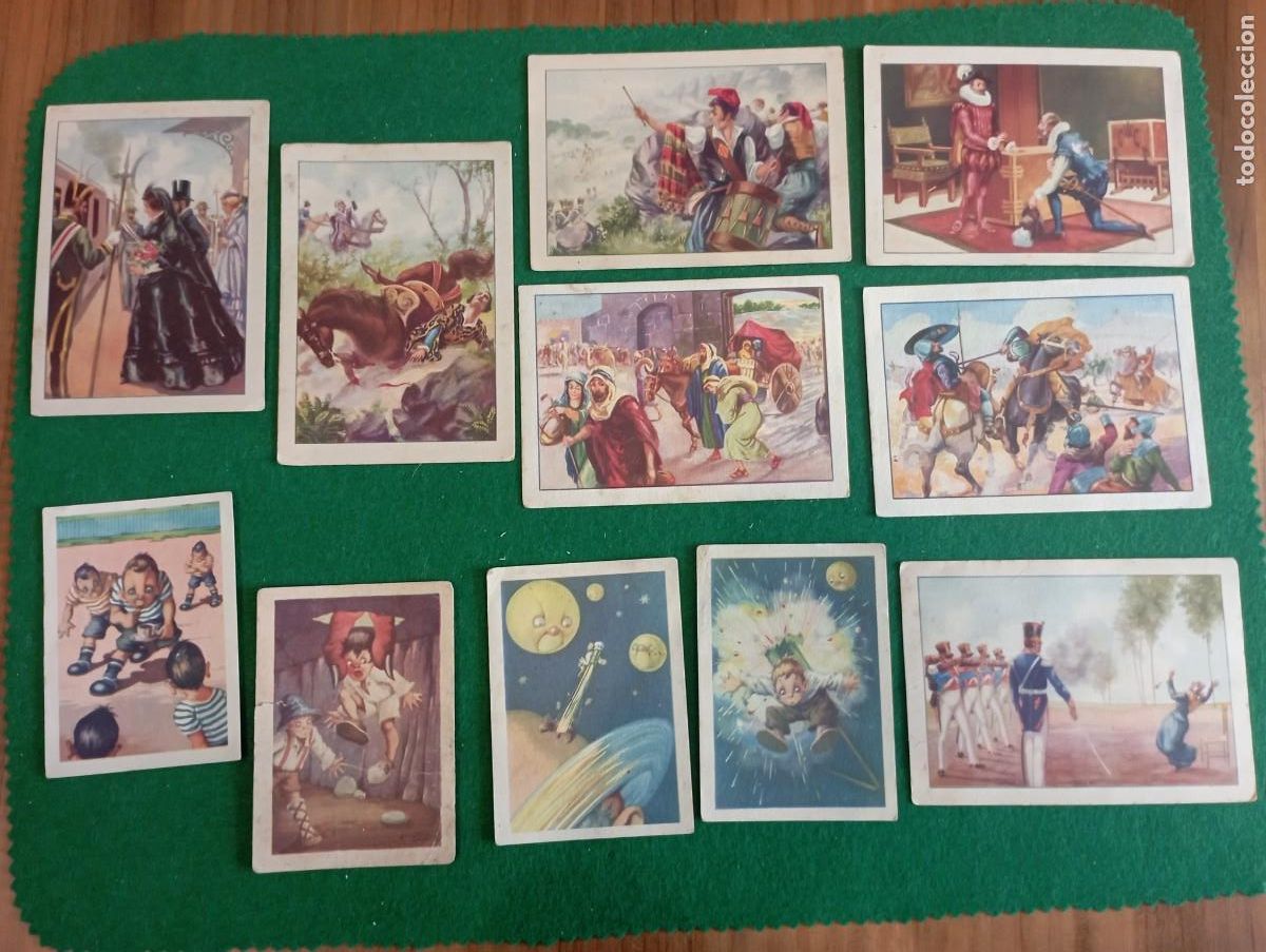 Collectable Antique Stickers: Lote 11 cromos chocolates Sultana. Varias colecciones