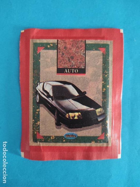 Coleccionismo cromos antiguos: SOBRE DE CROMOS SIN ABRIR DE AUTO DE STICKLINE - Foto 1