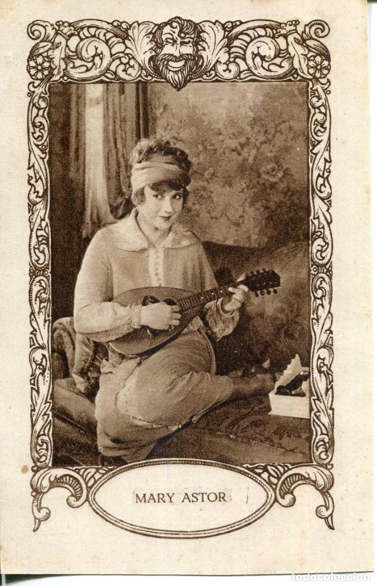 Coleccionismo Cromos antiguos: CROMO DE CHOCOLATE JUNCOSA-MARY ASTOR