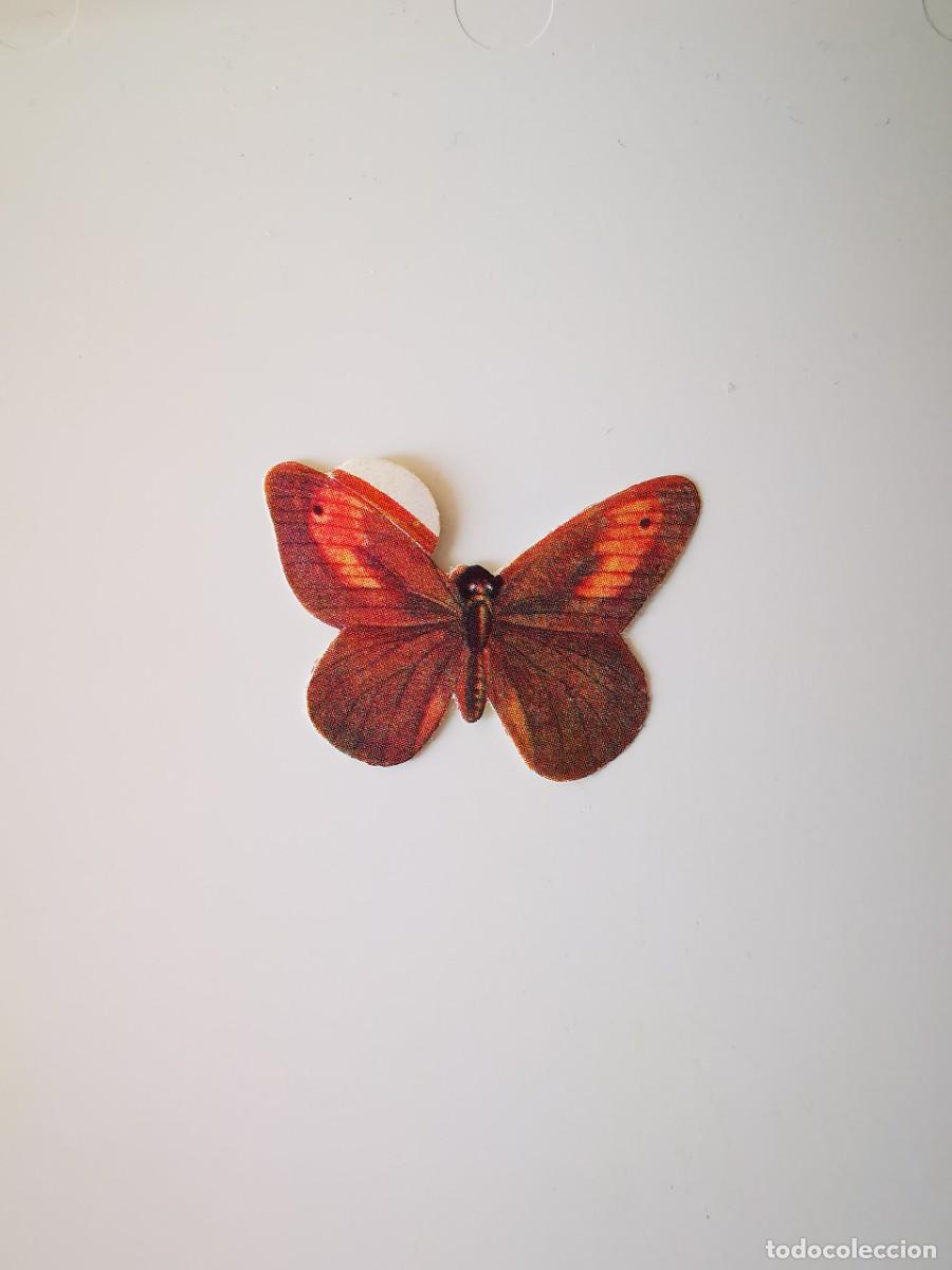 Collectable Antique Stickers: CROMO SIN PEGAR PASTELITOS DONUTS PANRICO ALBUM COLECCION MARIPOSAS 6 SATYRUS EUDORA