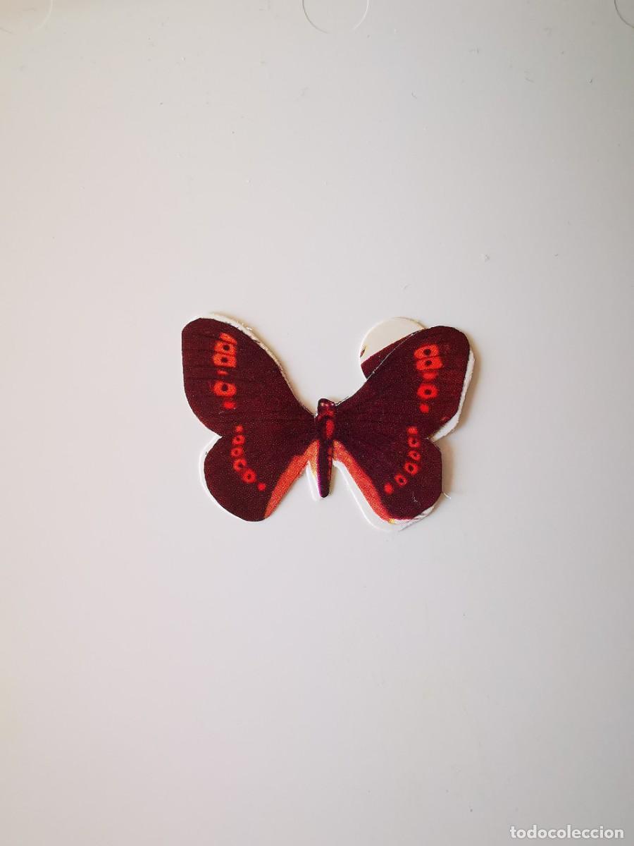 Collectable Antique Stickers: CROMO SIN PEGAR PASTELITOS DONUTS PANRICO ALBUM COLECCION MARIPOSAS 4 SATYRUS CETO