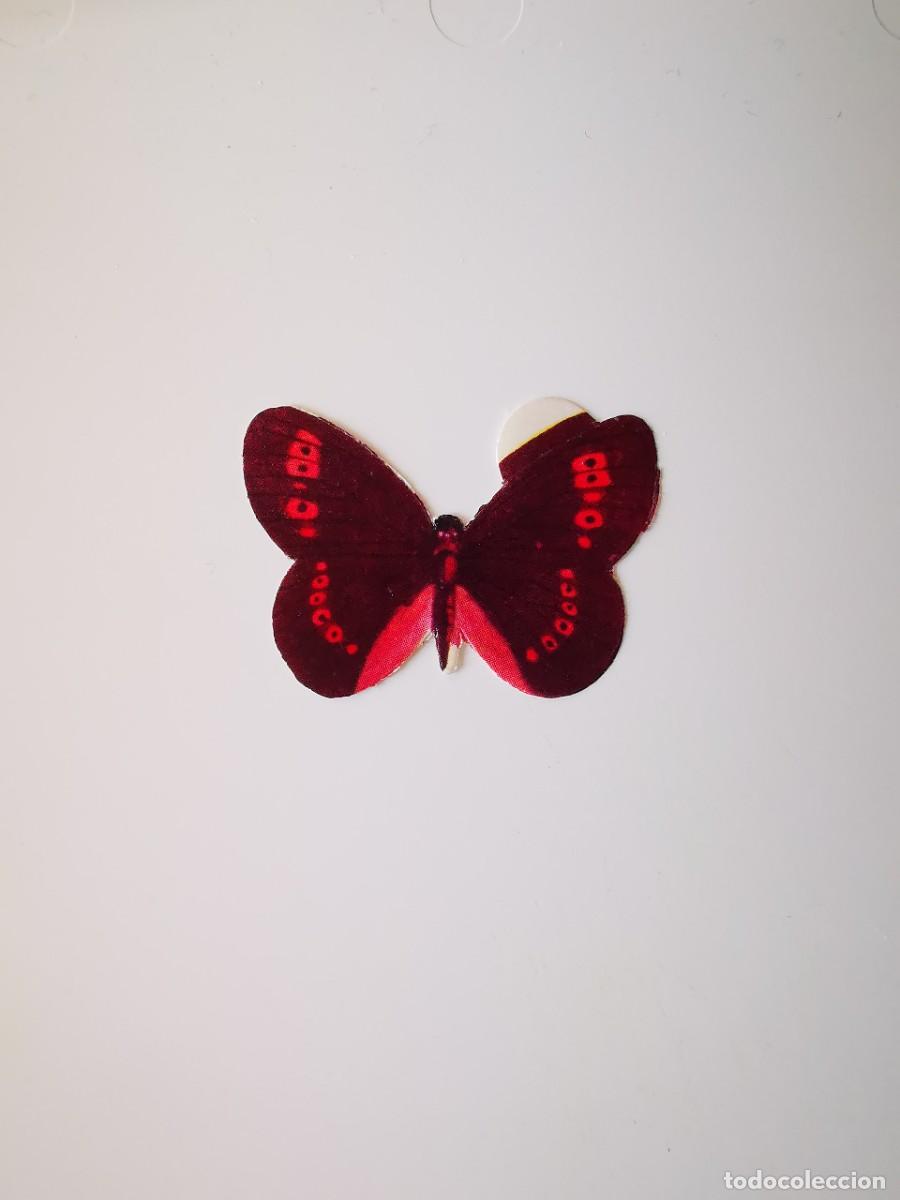 Collectable Antique Stickers: CROMO SIN PEGAR PASTELITOS DONUTS PANRICO ALBUM COLECCION MARIPOSAS 4 SATYRUS CETO