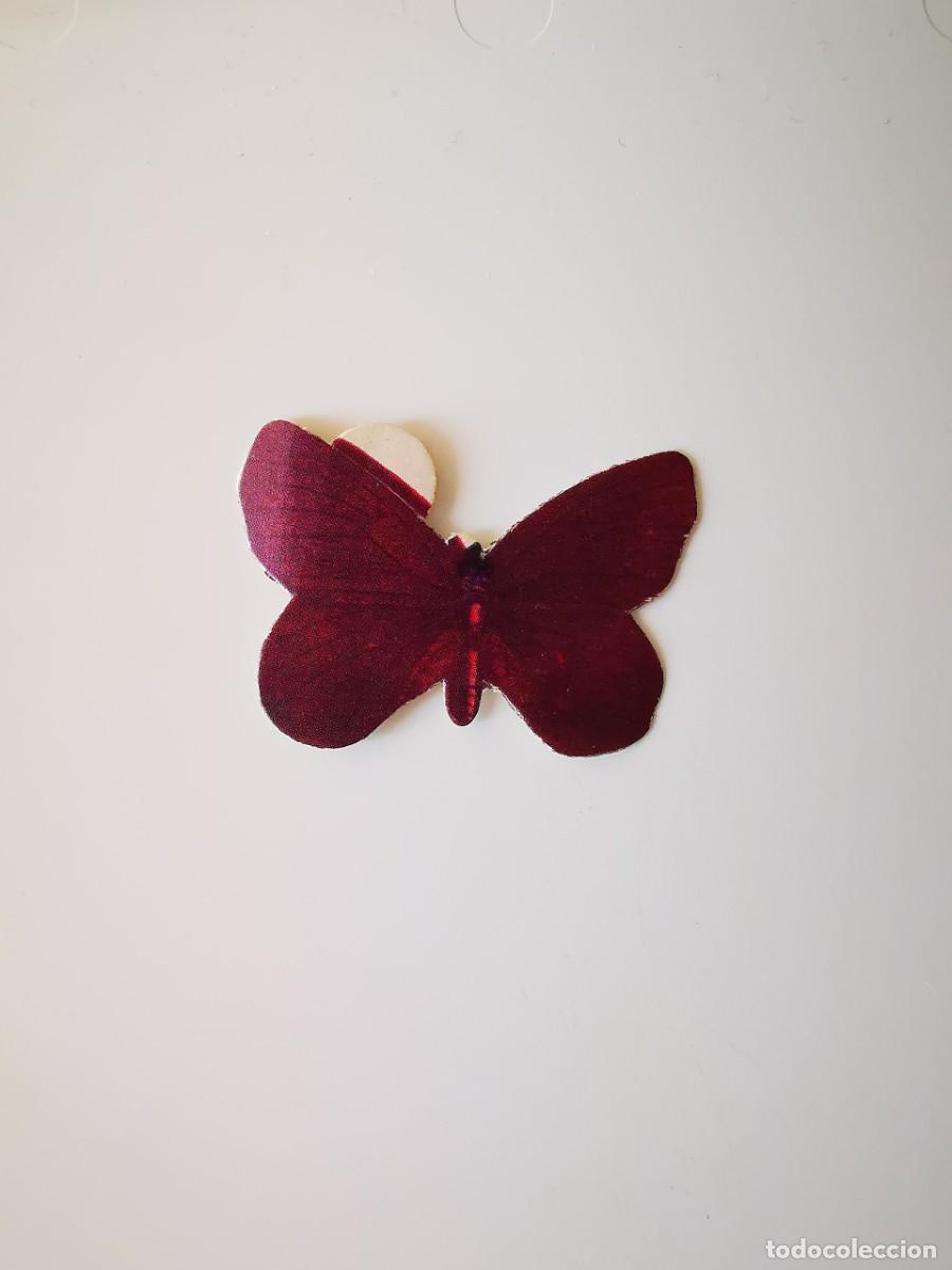 Collectable Antique Stickers: CROMO SIN PEGAR PASTELITOS DONUTS PANRICO ALBUM COLECCION MARIPOSAS 2 SATYRUS ALECTO