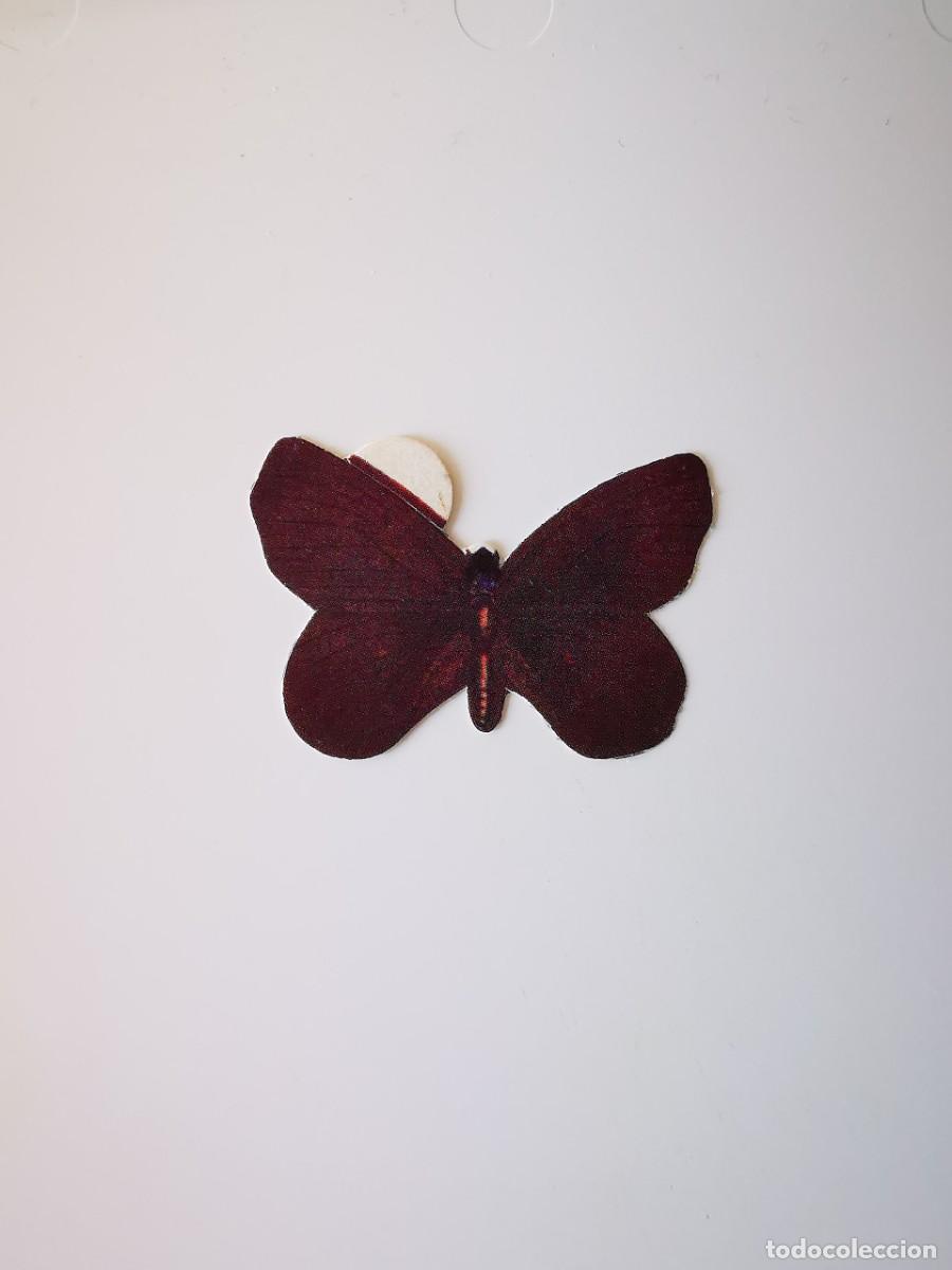 Collectable Antique Stickers: CROMO SIN PEGAR PASTELITOS DONUTS PANRICO ALBUM COLECCION MARIPOSAS 2 SATYRUS ALECTO