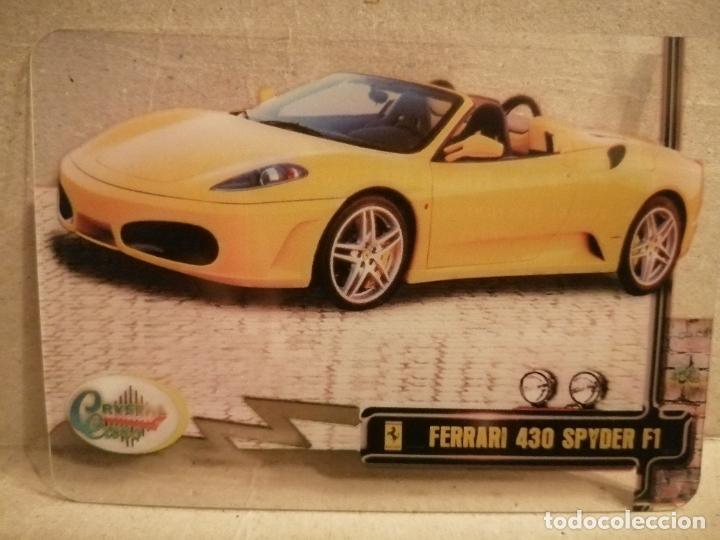 Coleccionismo cromos antiguos: ANTIGUO CROMO CRYSTAL FERRARI 430 SPYDER F1 NUMERO 138